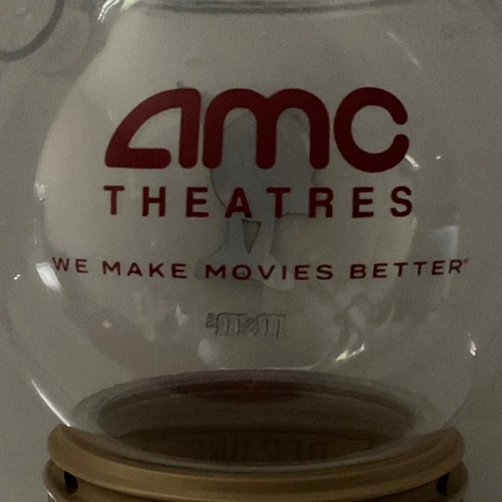 M&M’s Red One Lighted Snow Globe – 2024 Collectible AMC Movie Theater - Picture 8 of 9